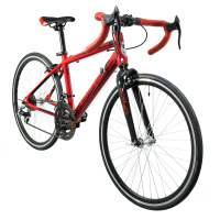 Bicicleta BENOTTO Ruta DOS40 R24 14V. Frenos Carrera Aluminio Rojo/Negro Talla:UN