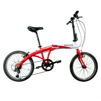 Bicicleta BENOTTO Plegable UTOPIA R20 7V. Shimano Frenos ”V” Aluminio Rojo Talla:UN