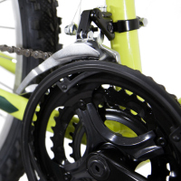 Bicicleta BENOTTO Montaña PROGRESSION R24 21V. Hombre Frenos ”V” Acero Verde Limon Talla:UN