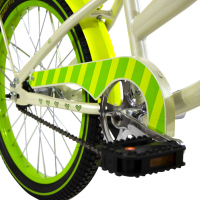 Bicicleta BENOTTO Cross GISELLE R20 1V. Niña Frenos Contrapedal Acero Crema/Verde Claro Talla:UN