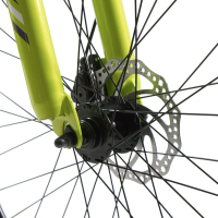 Bicicleta BENOTTO Montaña DS-500 R29 21V. Hombre DS Frenos Delantero Disco Mecanico/Trasero ”V” Aluminio Gris Oscuro/Verde Talla:UN