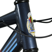 Bicicleta BENOTTO Montaña BLACK EAGLE R27.5 21V. Hombre FS Frenos Doble Disco Mecanico Aluminio Azul/Rojo Talla:UN