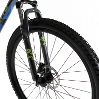 Bicicleta BENOTTO Montaña AXIAL 9.1 R29 21V. Hombre DS Frenos Doble Disco Mecanico Aluminio Gris/Azul Talla:UN