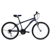 Bicicleta WOLF Montaña R24 18V. Hombre Frenos ”V” Acero Gris/Gris Azulado Talla:UN