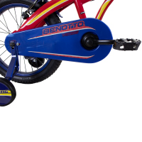 Bicicleta BENOTTO Cross VIKING R16 1V. Niño Frenos ”V” Acero Rojo/Azul Brillante Talla:UN