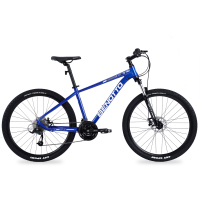 Bicicleta BENOTTO Montaña FS-750 R27.5 24V. FS Frenos Doble Disco Mecanico Aluminio Azul Medio/Gris Oscuro Talla:UN