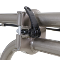 Bicicleta BENOTTO Plegable FOOLD R20 6V. Frenos ”V” Acero Champange Talla:UN