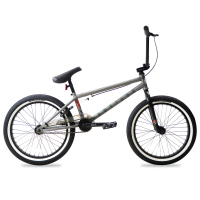 Bicicleta HARO BMX DOWNTOWN R20 1V. Niño Frenos ”V” Acero Gris Brillante Talla:UN