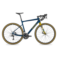 Bicicleta BERGAMONT Gravel GRANDURANCE 4 R700C 18V. Unisex Shimano Sora Frenos Disco Mecanico Aluminio Azul/Dorado Talla:53 (286821-053