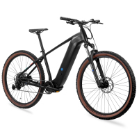 Bicicleta BENOTTO Montaña E@BLACK EAGLE R29 10V. Unisex Electrica Shimano Cues Frenos Doble Disco Hidraulico Aluminio Negro Talla:UN