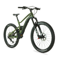 Bicicleta LAPIERRE Montaña E@ZESTY 9.2 R29 1x12 DS Electrica Shim Deore M8100 Frenos Doble Disco Hidraulico Carbono Verde/Negro Talla:MM LEZNA430