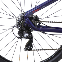 Bicicleta LAPIERRE Montaña EDGE 2.9 R29 3x7 Unisex FS Shimano Tourney TY300 Frenos Doble Disco Hidraulico Aluminio Azul/Negro Talla:MM LHANC440