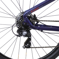 Bicicleta LAPIERRE Montaña EDGE 2.7 R27.5 3x7 Unisex FS Shimano Tourney TY300 Frenos Doble Disco Hidraulico Aluminio Azul/Negro Talla:MM F1204400