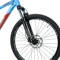 Bicicleta GHOST Montaña KATO ESSENTIAL R29 3x8 Hombre Shimano Acera M360 Frenos Doble Disco Hidraulico Aluminio Azul/Negro Talla:SS 93KA1077