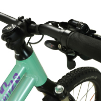 Bicicleta GHOST Montaña LANAO R20 1x10 Mujer FS Shimano Deore M6000 Frenos Doble Disco Hidraulico Aluminio Menta/Purpura Talla:UN 93LA1204