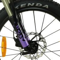 Bicicleta GHOST Montaña LANAO R20 1x10 Mujer FS Shimano Deore M6000 Frenos Doble Disco Hidraulico Aluminio Menta/Purpura Talla:UN 93LA1204
