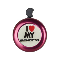 Timbre BENOTTO 45A-01 ”I Love My BENOTTO” Rojo