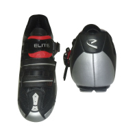 Zapato ELITE Ruta TB02-903 Med: 25.3 Negro/Plata/Rojo