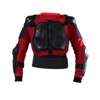 Protector para Motociclista BMD Completo Mod. Esqueleto MS-5604 L Rojo