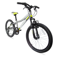 Bicicleta BENOTTO Montaña SERENGUETI R20 6V. Niño FS Frenos ”V” Aluminio Plata/Negro Talla:UN