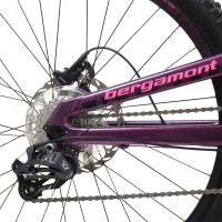 Bicicleta BERGAMONT DownHill STRAITLINE 7.0 X7 R27.5 9V. Unisex Frenos Disco Hidraulico Aluminio Uva Talla:MM 265626-001