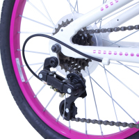 Bicicleta BENOTTO Montaña KILIMI R20 6V. Niña Frenos ”V” Aluminio Blanco Aperlado/Rosa Aperlado Talla:UN
