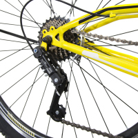 Bicicleta BENOTTO Montaña SNIPER R27.5 21V. Hombre DS Frenos ”V” Acero Amarillo/Negro Talla:UN
