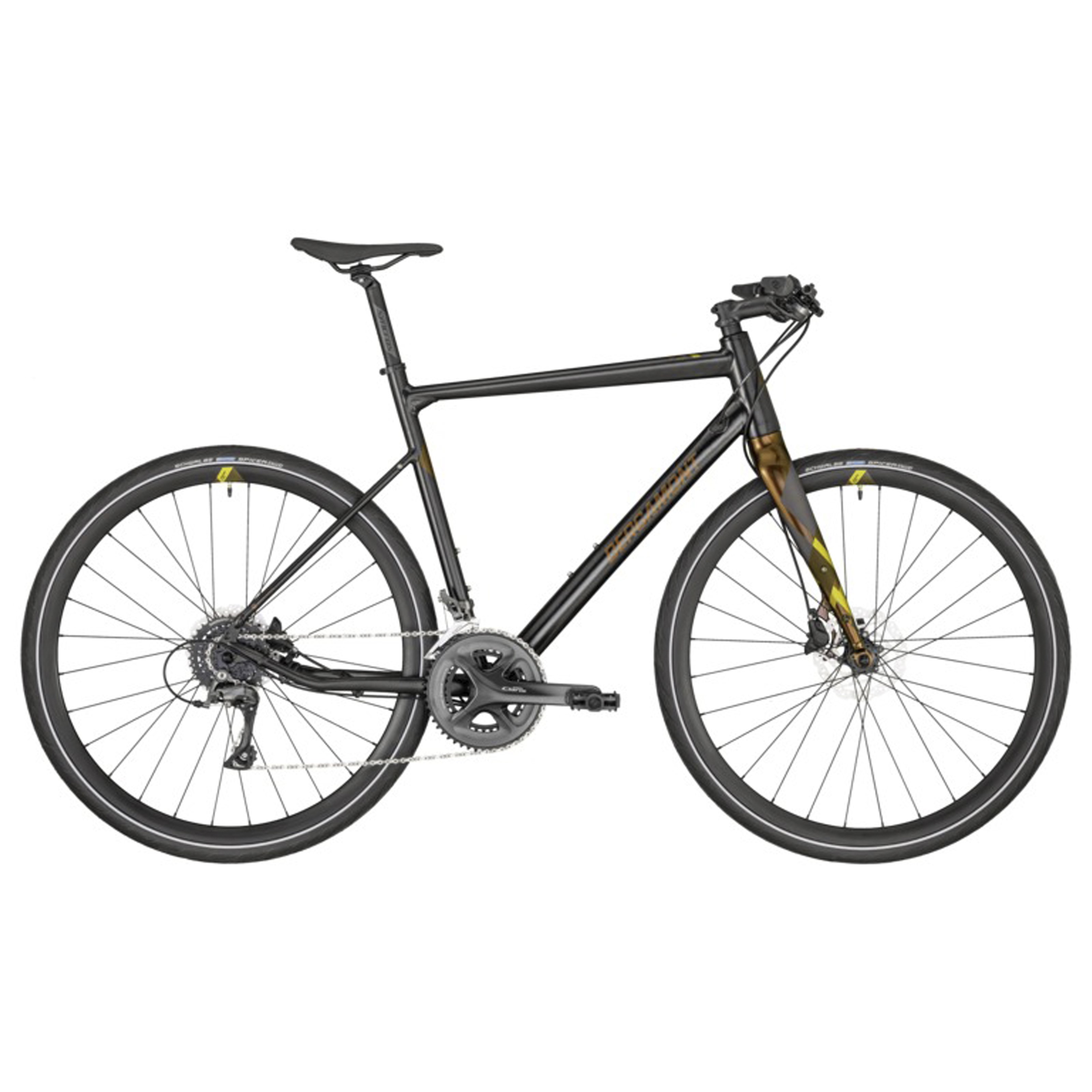 Bicicleta BERGAMONT Urbana SWEEP 4.0 R700 16V. Unisex Shimano Claris Frenos ”V” Aluminio Negro Talla:48 275551-048