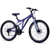 Bicicleta BENOTTO Montaña DS-500 R27.5 21V. Hombre Frenos Delantero Disco Mecanico/Trasero ”V” Aluminio Azul Marino/Aqua Talla:UN