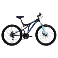 Bicicleta BENOTTO Montaña DS-500 R27.5 21V. Hombre Frenos Delantero Disco Mecanico/Trasero ”V” Aluminio Azul Marino/Aqua Talla:UN