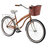 Bicicleta BENOTTO City STA. MONICA R26 1V. Mujer Frenos Contrapedal Acero Cobrizo/Blanco Talla:UN