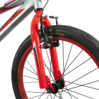 Bicicleta BENOTTO Cross AGRESSOR R20 1V. Niño Frenos ”V” Acero Azul Marino/Rojo Neon/Plata Talla:UN
