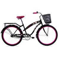 Bicicleta BENOTTO City CATRINA R26 1V. Mujer Frenos Contrapedal Acero Negro Talla:UN