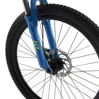 Bicicleta BENOTTO Montaña DS-TONE R24 21V. Hombre DS Frenos Doble Disco Mecanico Acero Amarillo Neon/Azul Talla:UN