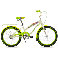 Bicicleta BENOTTO Cross GISELLE R20 1V. Niña Frenos Contrapedal Acero Crema/Verde Claro Talla:UN