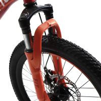 Bicicleta BENOTTO Montaña DS-TONE R20 21V. Hombre DS Frenos Doble Disco Mecanico Acero Rojo/Naranja Talla:UN