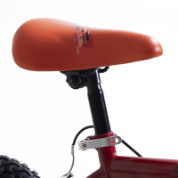 Bicicleta WOLF Cross R16 1V. Niño Frenos ”V” Ruedas Laterales Acero Guinda/Naranja Talla:UN