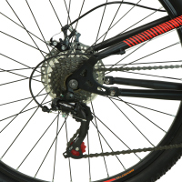 Bicicleta BENOTTO Montaña BLACKCOMB R26 21V. Hombre DS Frenos Doble Disco Mecanico Acero Naranja/Negro Talla:UN