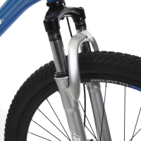 Bicicleta BENOTTO Montaña BLACKCOMB R26 21V. Hombre DS Frenos Doble Disco Mecanico Acero Azul Metalico/Plata Talla:UN