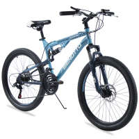 Bicicleta BENOTTO Montaña BLACKCOMB R24 21V. Hombre DS Frenos Doble Disco Mecanico Acero Azul Sirena/Azul Grisado Talla:UN