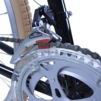 Bicicleta BENOTTO Turismo SUPER TURISMO R28 12V. Hombre Freno Horquilla Acero Negro/Rojo Talla:UN