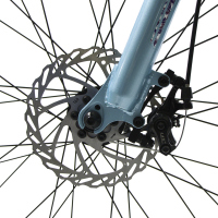 Bicicleta BENOTTO Montaña LHOTSE R27.5 24V. Mujer FS Doble Freno de Disco Aluminio Aqua Talla:MM