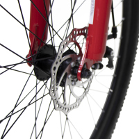 Bicicleta BENOTTO Montaña BLACKCOMB R29 21V. Hombre DS Frenos Doble Disco Mecanico Acero Negro/Rojo Talla:UN