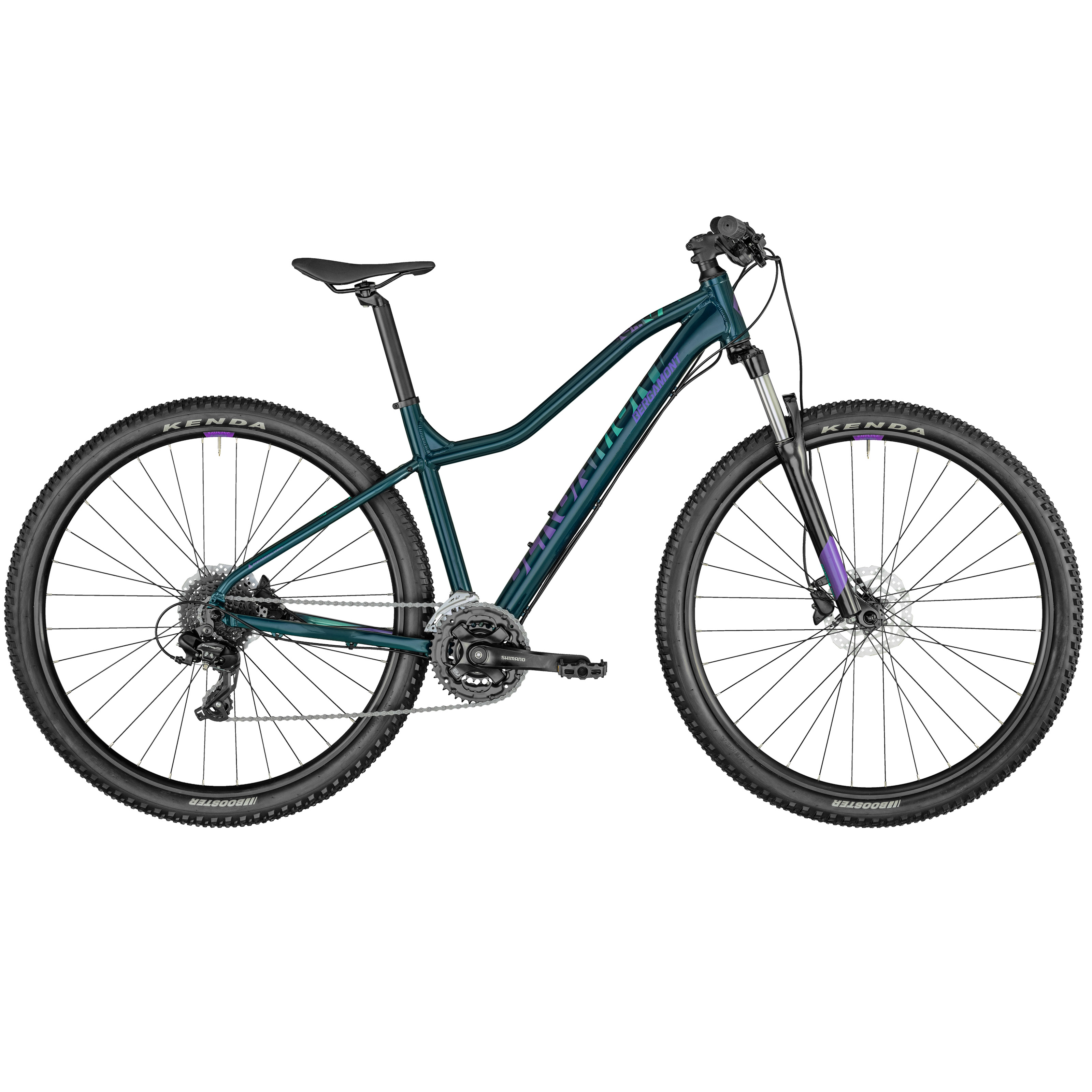 Bicicleta BERGAMONT Montaña REVOX 3.0 R27.5 3x8 Mujer FS Shimano Frenos Doble Disco Hidraulico Aluminio Azul Talla:SS 281096-158