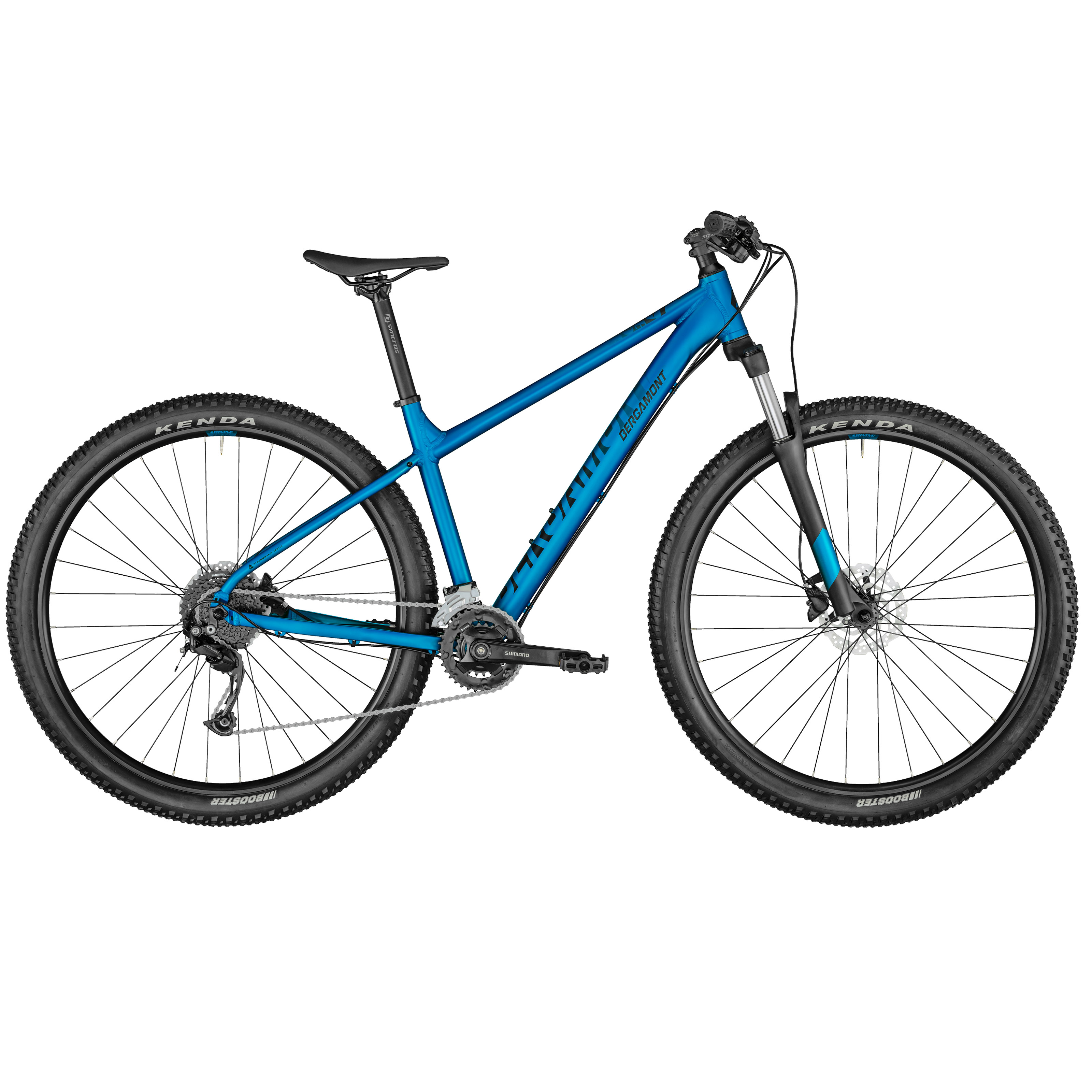 Bicicleta BERGAMONT Montaña REVOX 4.0 R27.5 2x9 Unisex FS Shimano Frenos Doble Disco Hidraulico Aluminio Azul Talla:MM 281092-159
