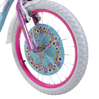 Bicicleta BENOTTO Cross FLOWER POWER R20 1V. Niña Frenos ”V” Acero Aqua/Rosa Brillante Talla:UN