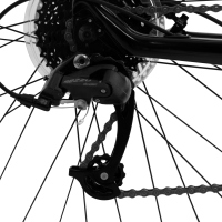 Bicicleta BENOTTO Montaña KUTANG CARBON FIBER R27.5 3x8 Shimano Frenos Doble Disco Hidraulico Carbon Negro Talla:MM