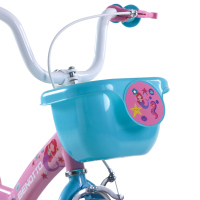 Bicicleta BENOTTO Infantil SEA R12 1V. Niña Frenos Caliper Ruedas Laterales Acero Rosa Claro/Aqua Talla:UN