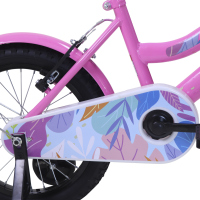 Bicicleta BENOTTO Infantil SAFARI R16 1V. Niña Frenos ”V” Ruedas Laterales, con Casco Acero Rosa Talla:UN