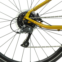 Bicicleta BERGAMONT Urbana SWEEP 4 R700 16V Hombre Shimano Claris Frenos Doble Disco Hidraulico Aluminio Dorado Talla:52 (281040-052)